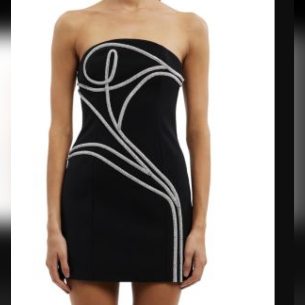 SIGNIFICANT OTHER ABBEY MINI DRESS IN BLACK,  SZ:6